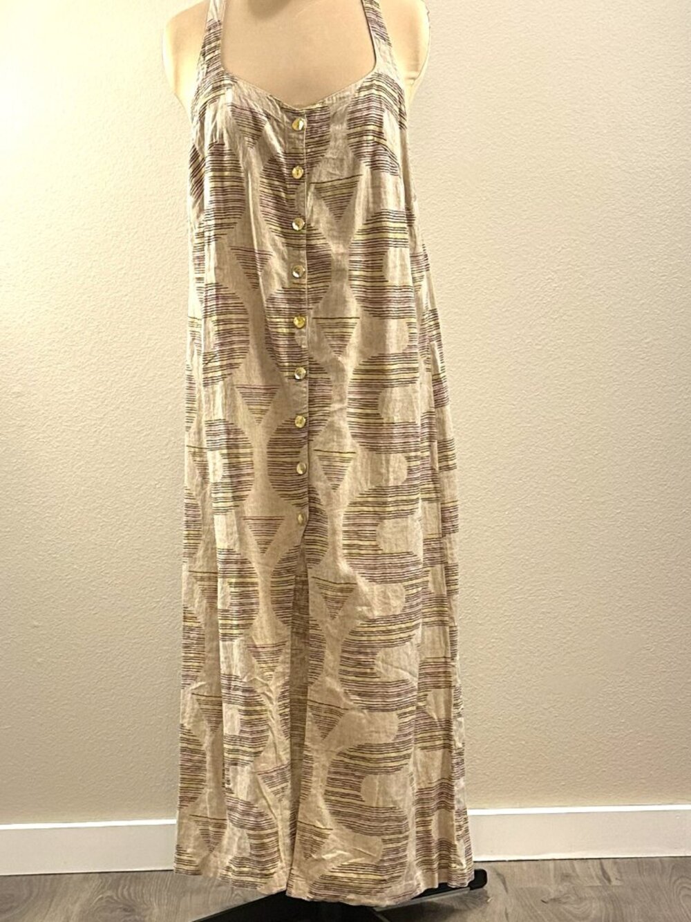 Celandine for Anthropologie Halter Dress NWT
